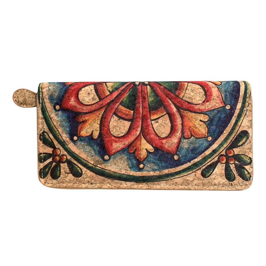 Kurk portemonnee | Mandala