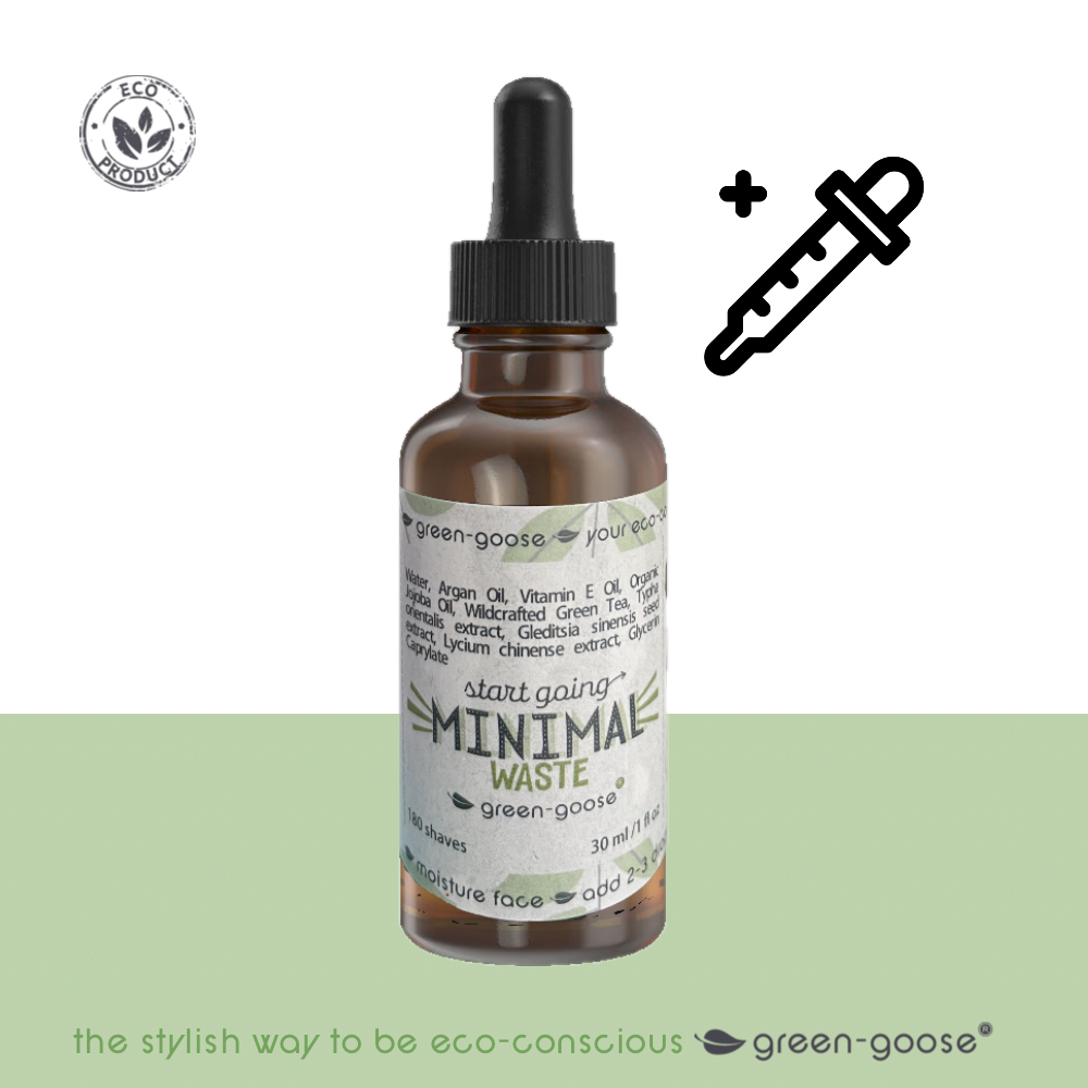 Scheerset met Scheerolie | Zwart