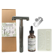 Carebox | The Shaving Pack | Zilver | Scheerset voor mannen